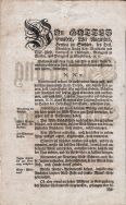 1) Nachdruck einer handschriftlichen kurfürstlichen Verordnung für die sächsischen Forstbedienten (1575) aus dem 18. Jahrhundert